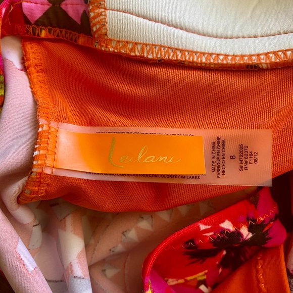 Leilani tankini top and bottoms, size 8 - Picture 2 of 2